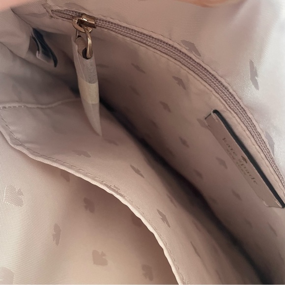 Kate Spade Sadie North Sourh Peony Blossom Saffiano Leather Crossbody Bag NWOT - Picture 5 of 11